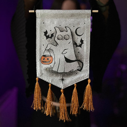 SPOOKY CAT MAGIC WALL DECOR 👻