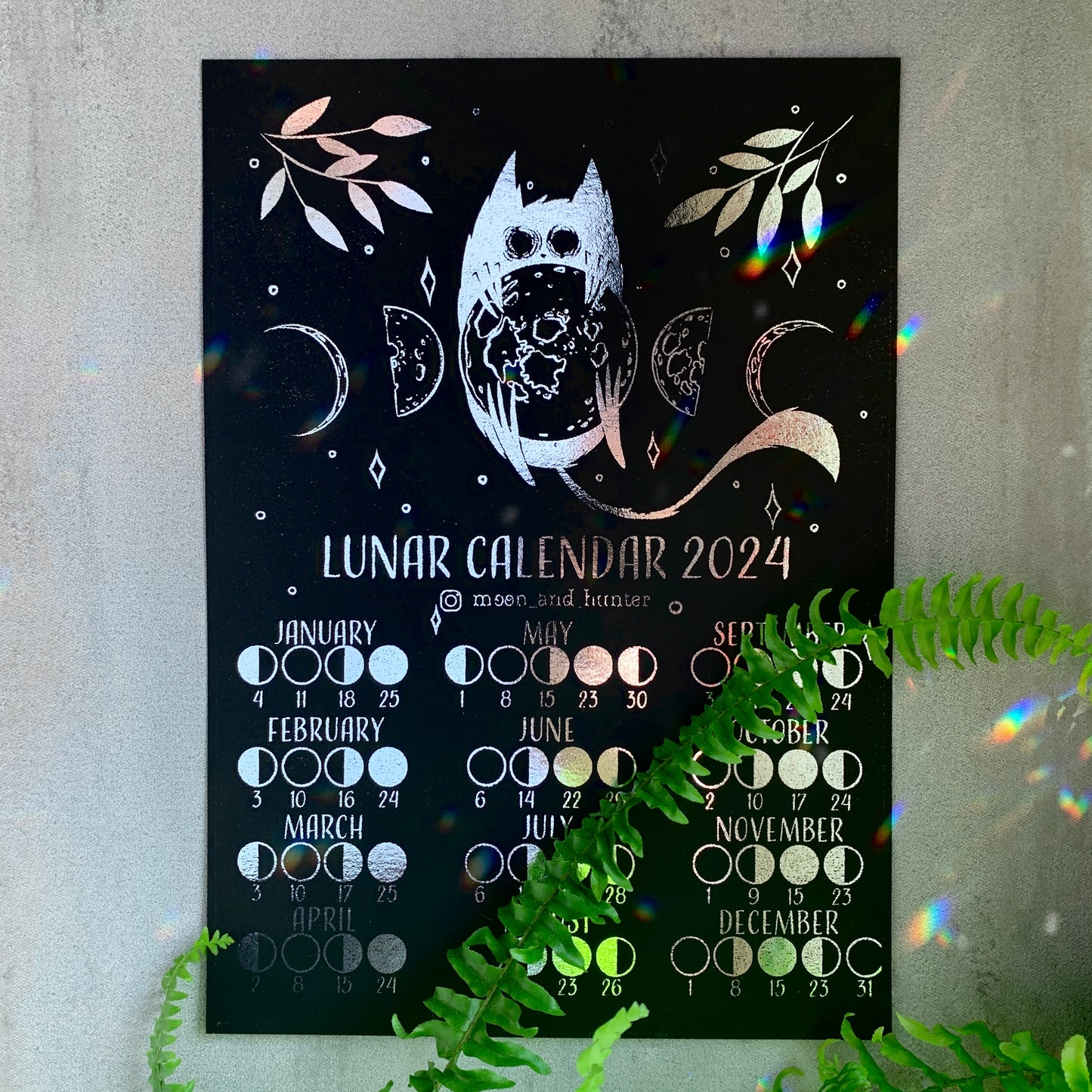 LUNAR CALENDAR 2024 - Moon&Hunter