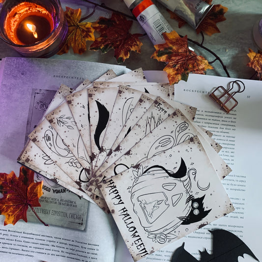 🧡WITCHY POSTCARDS🧡