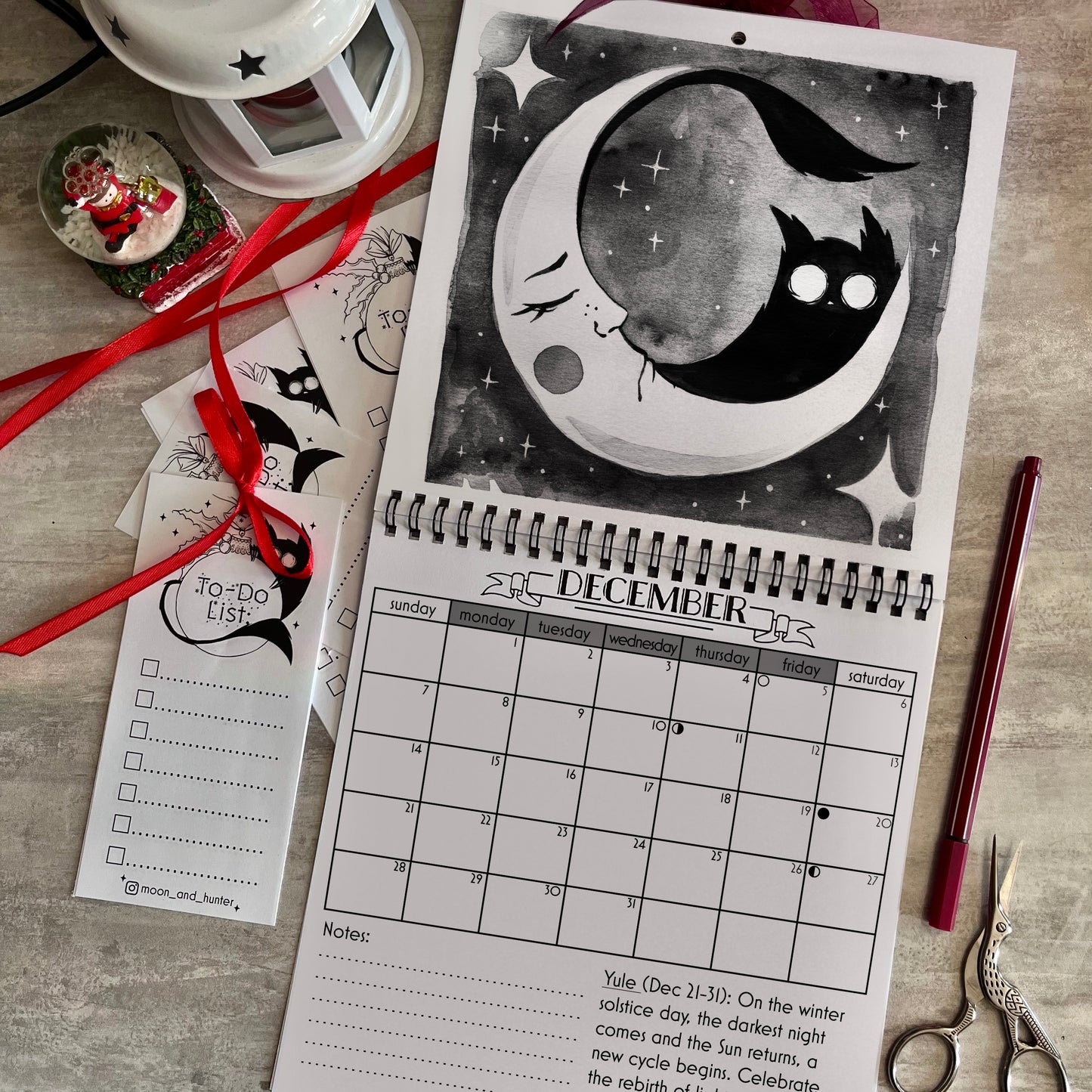 Magic Calendar 2025 Witchy Planner