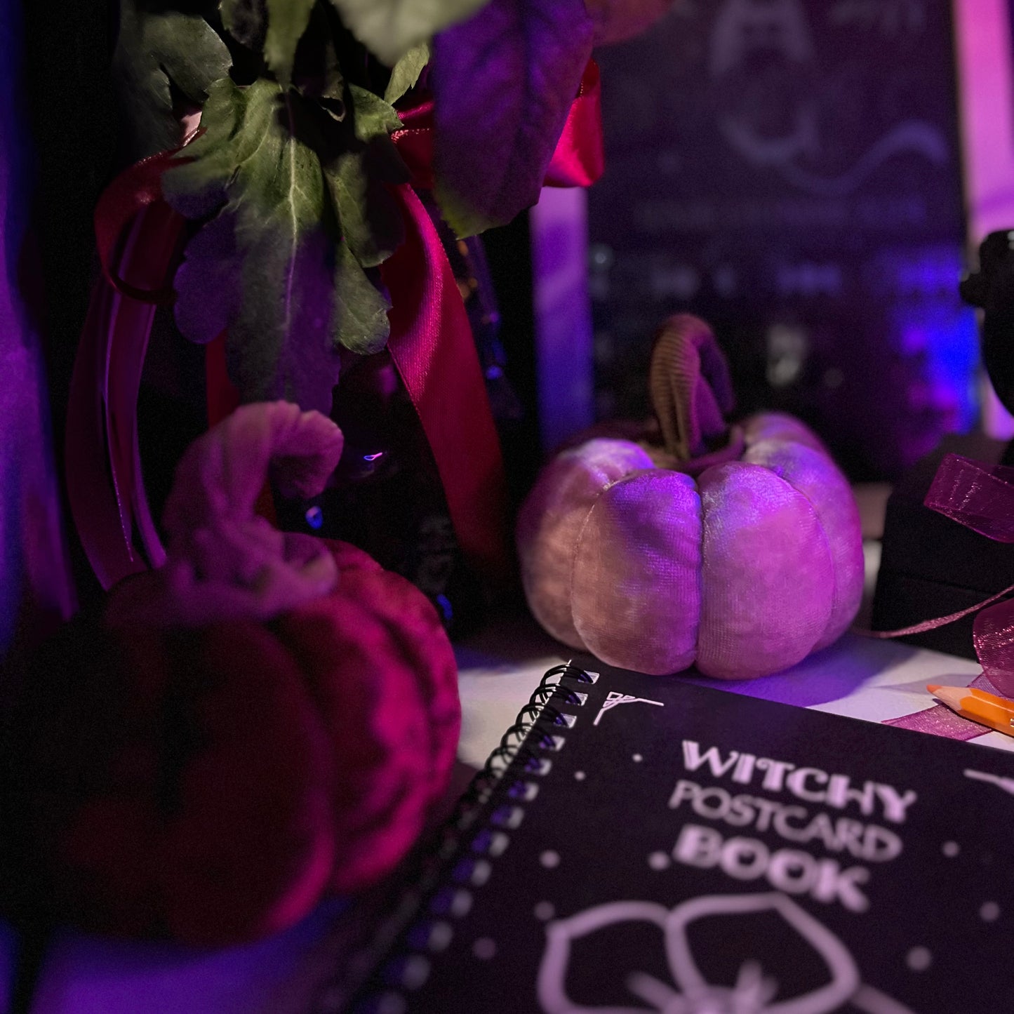 VELVET PUMPKIN DECOR