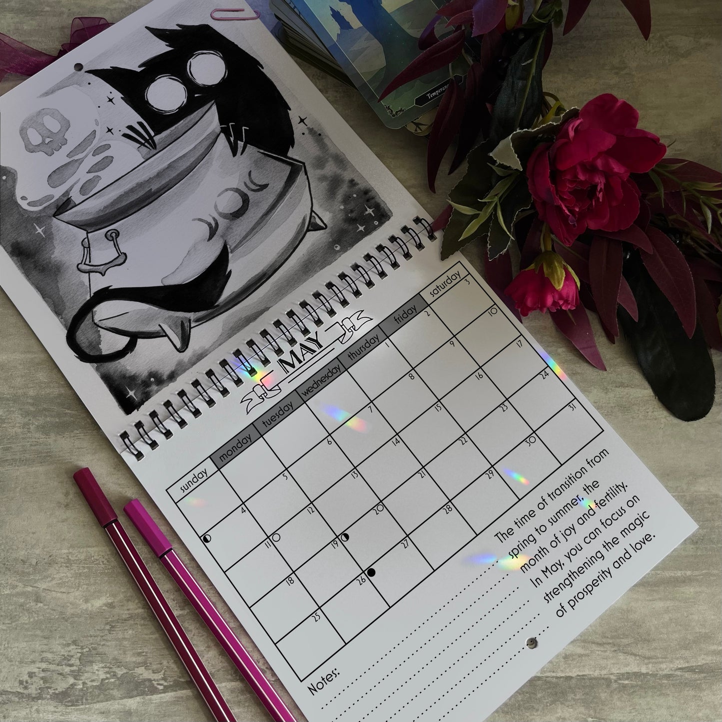 Magic Calendar 2025 Witchy Planner