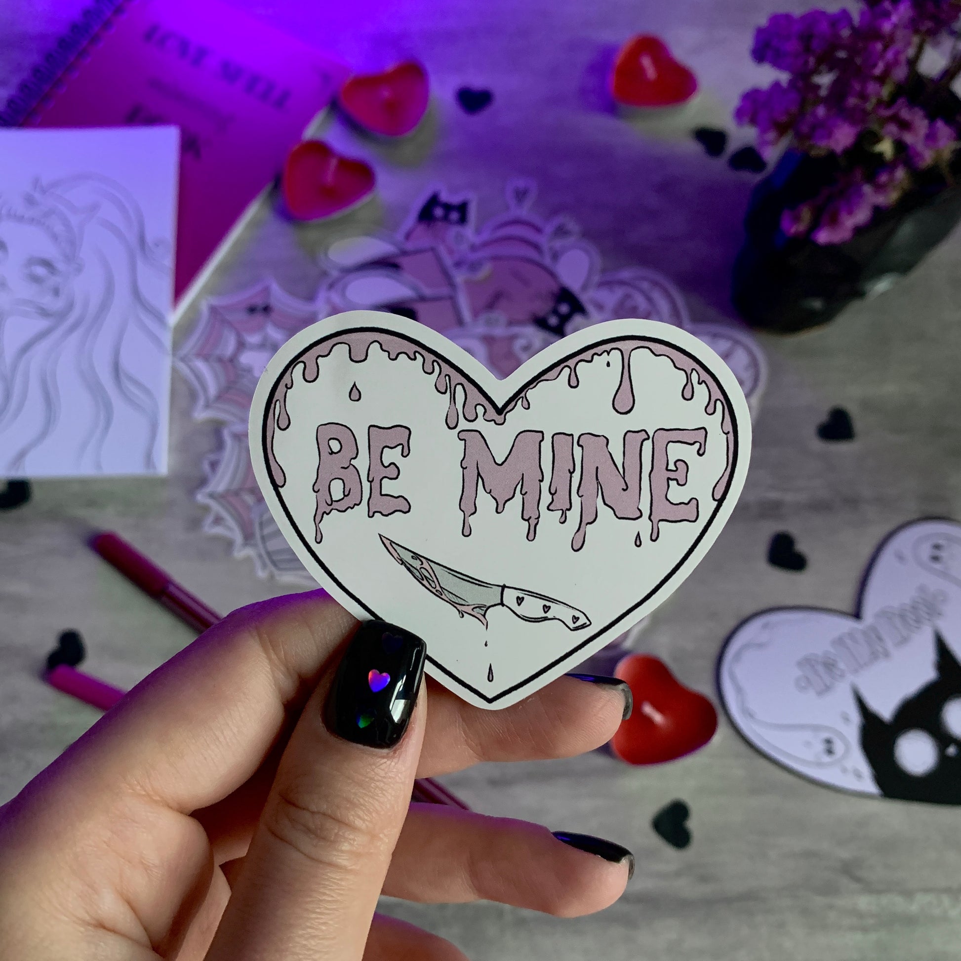 Valentines Stickers 🖤 - Moon&Hunter