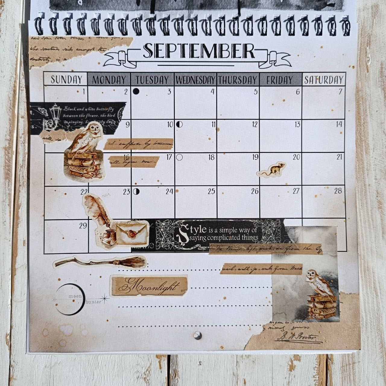 Magic Calendar 2025 Witchy Planner