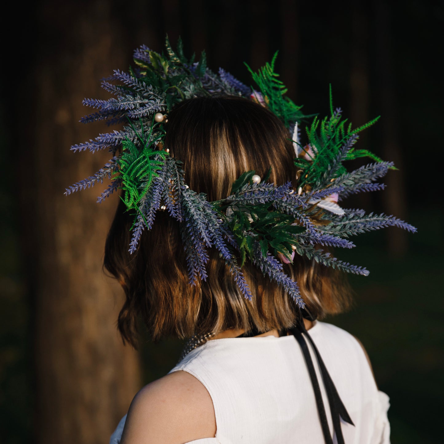 Violet Dream Flower Crown