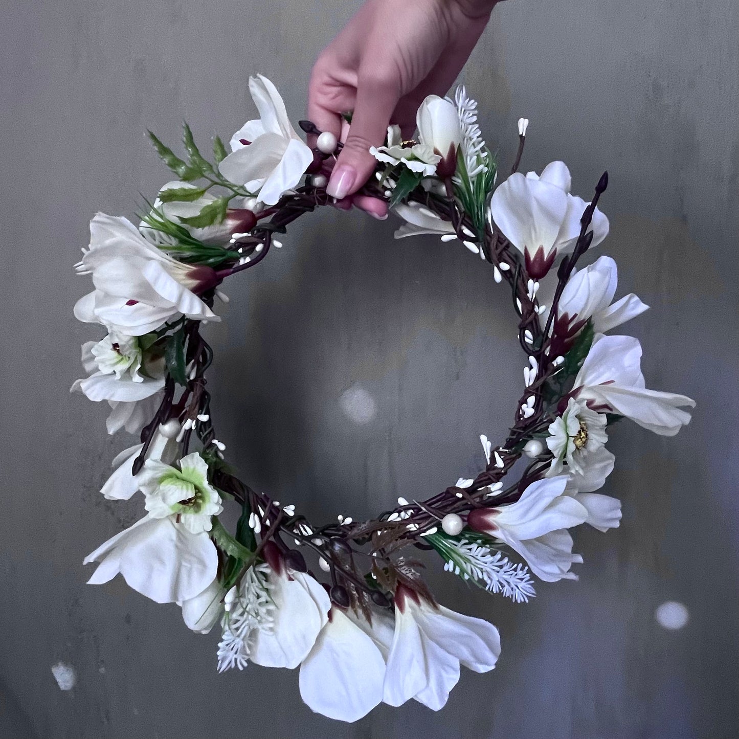 Magnolia Purity Flower Crown - Moon&Hunter