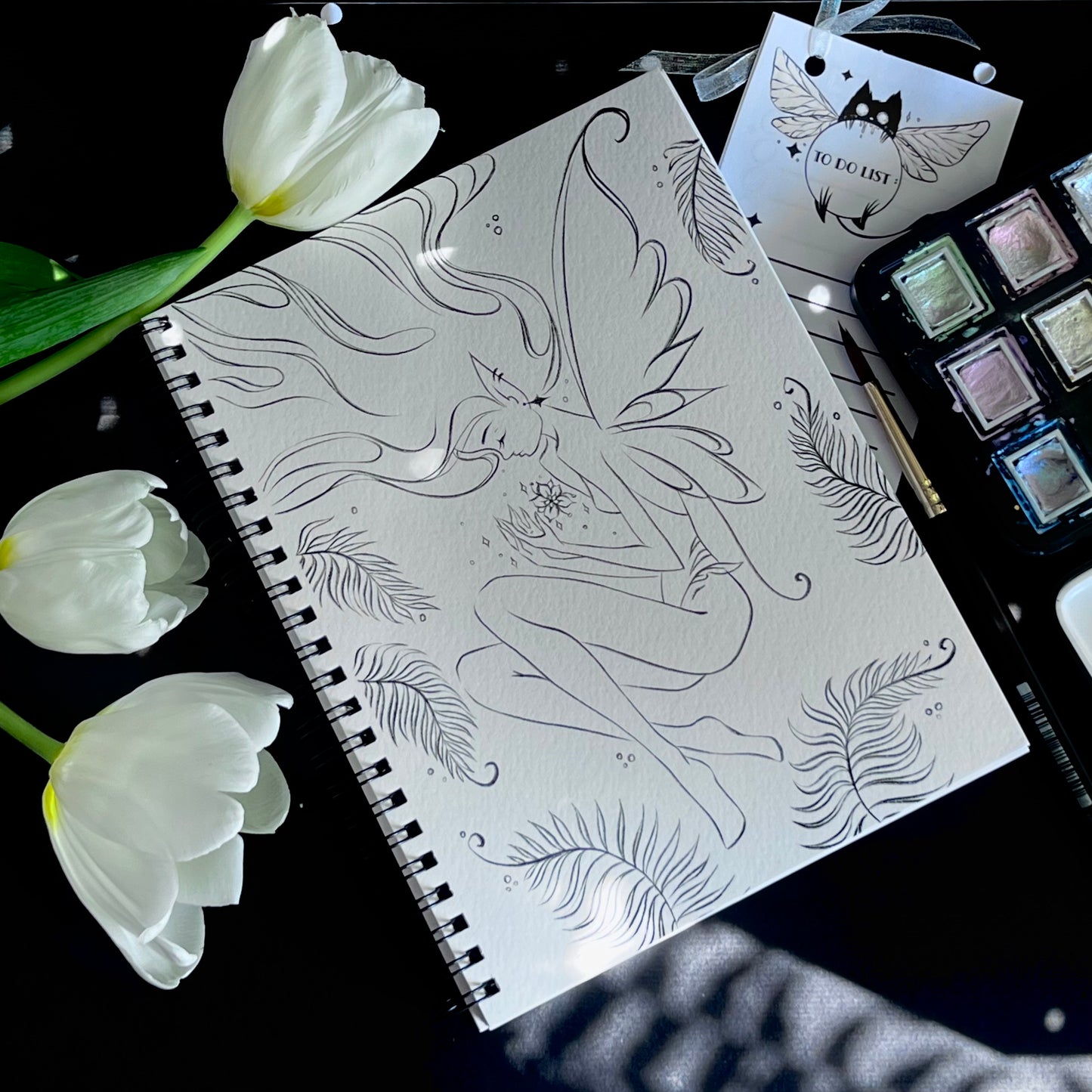 PIXY DREAM colouring book - Moon&Hunter