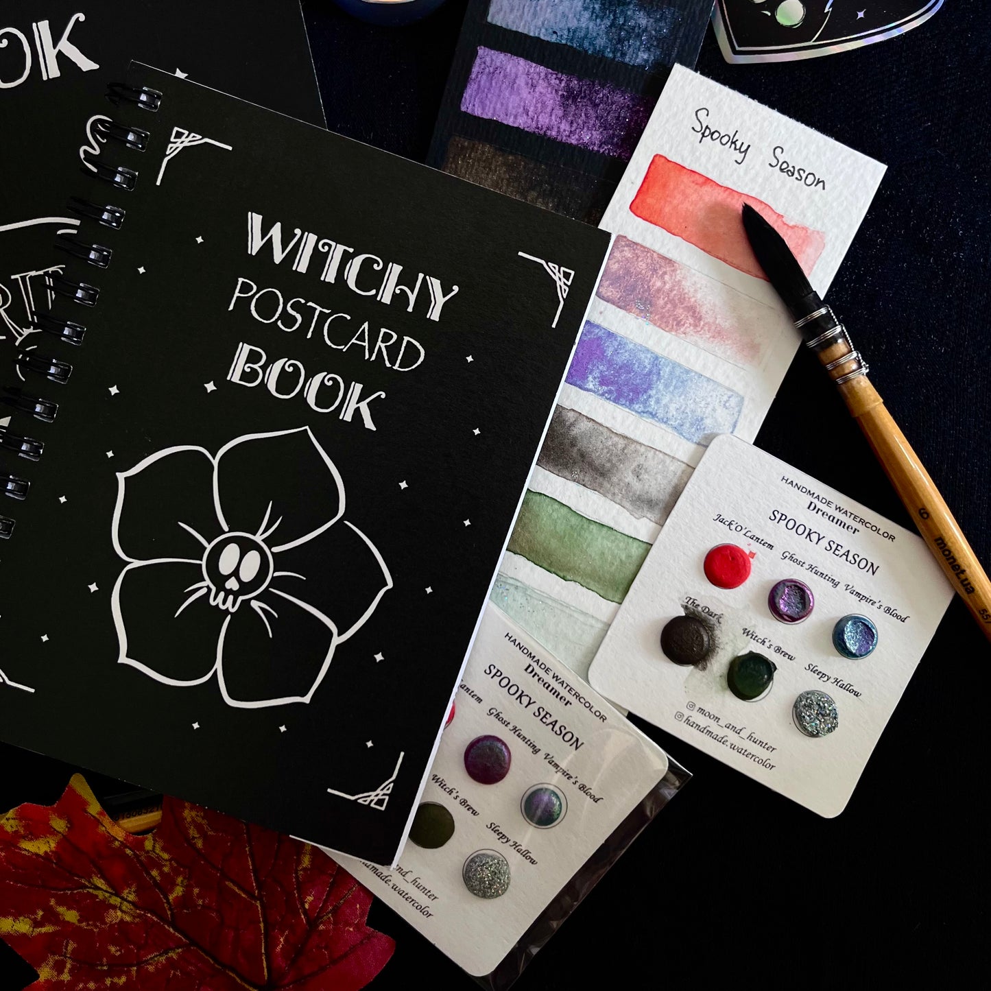 WITCHY POSTCARD BOOK