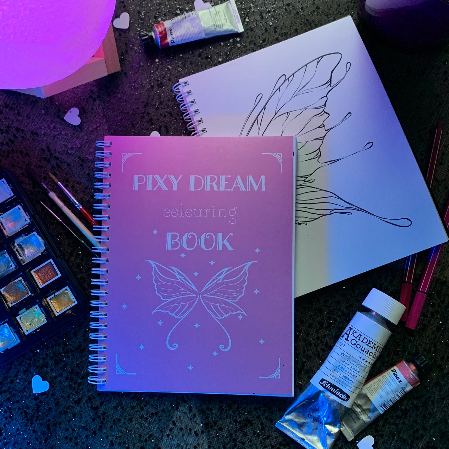 PIXY DREAM colouring book