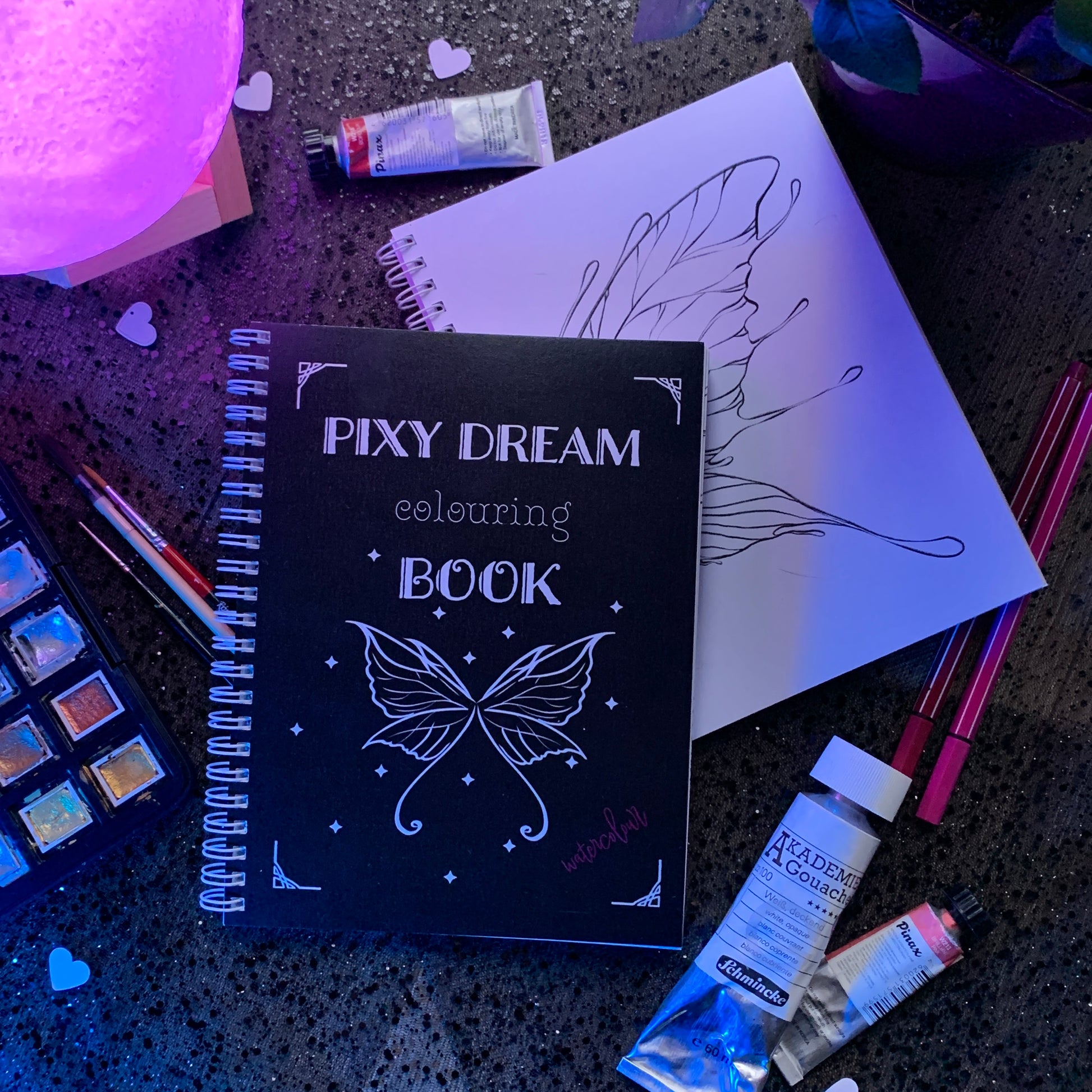 PIXY DREAM colouring book - Moon&Hunter